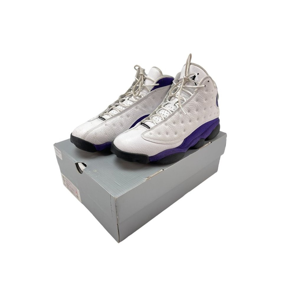 Nike Air Jordan 13 Retro OG Lakers sneakers 10.5 w/ original box and receipt